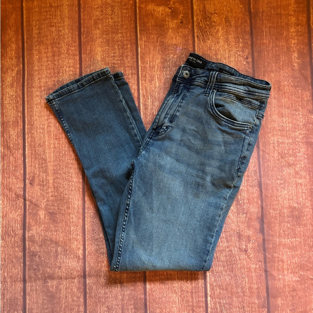 Kenneth Cole New York Men's Slim Denim Jeans